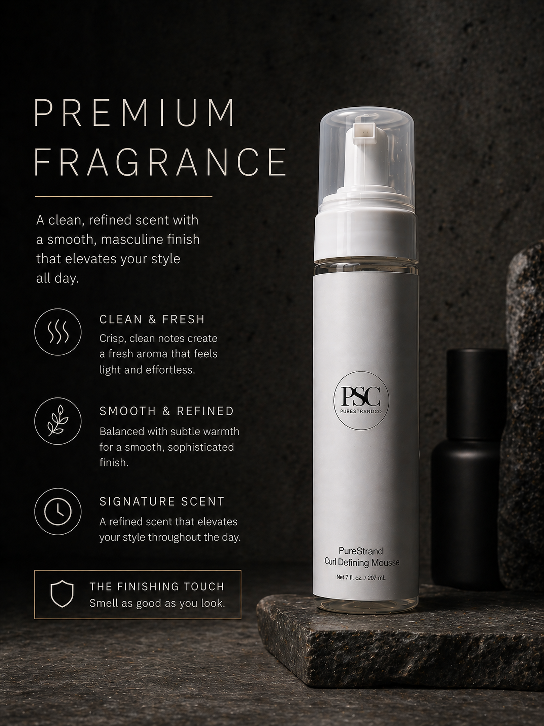 PureStrand Curl Defining Mousse